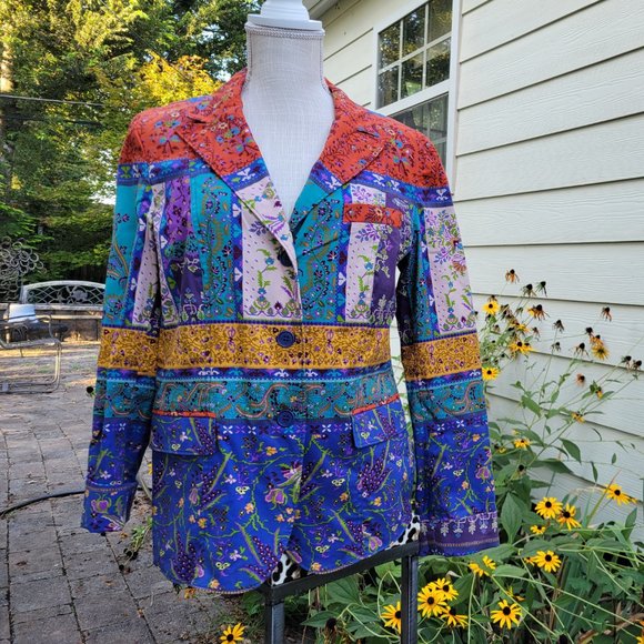 ETRO Milano cotton jacket sz 48 - Picture 4 of 4